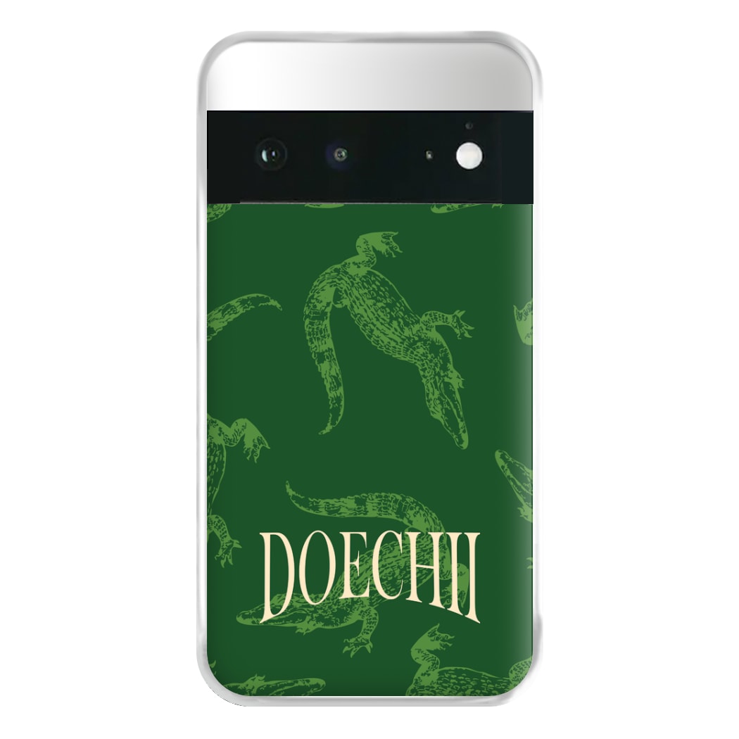 Alligator Pattern Phone Case for Google Pixel 6a