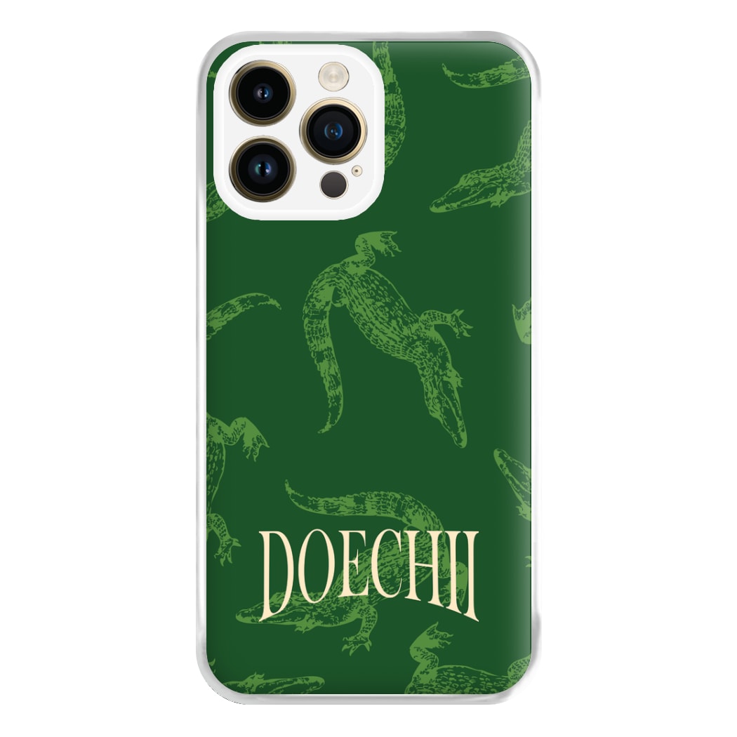 Alligator Pattern Phone Case for iPhone 14 Pro Max