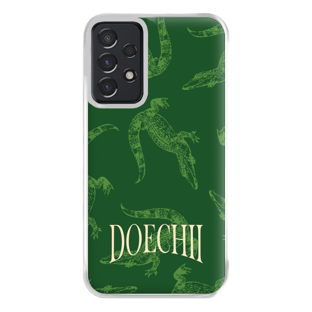 Alligator Pattern Phone Case for Galaxy A52 / A52s
