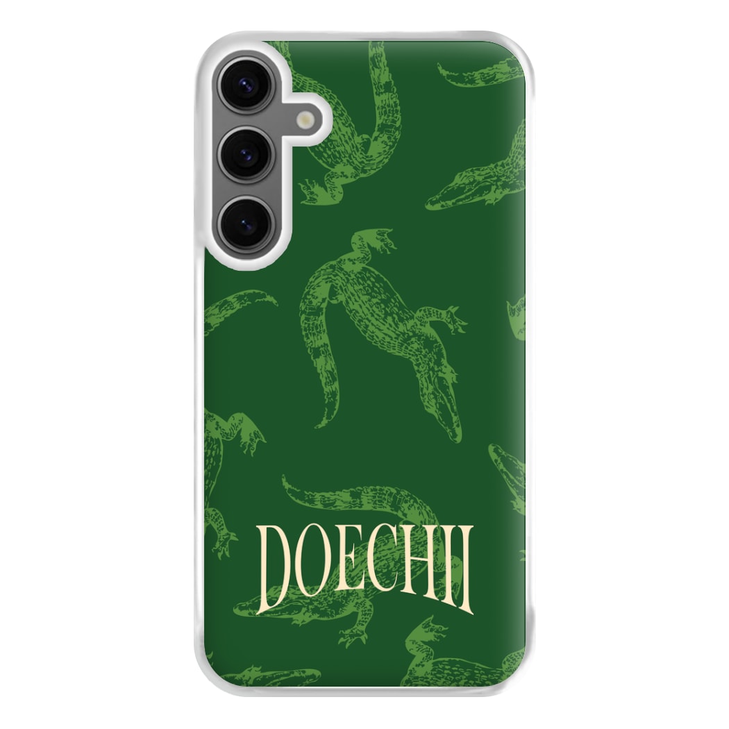 Alligator Pattern Phone Case for Galaxy S24FE