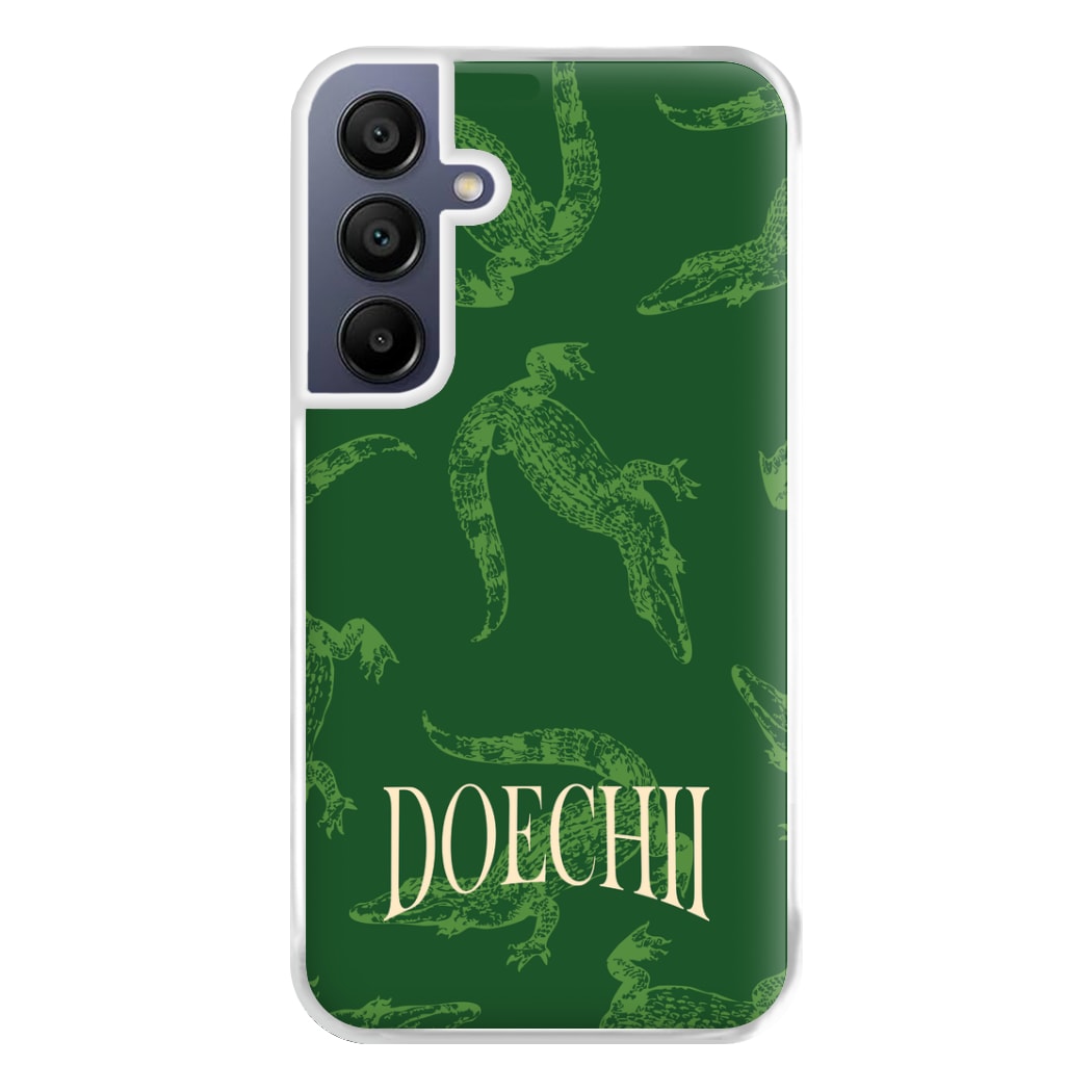Alligator Pattern Phone Case for Galaxy A16