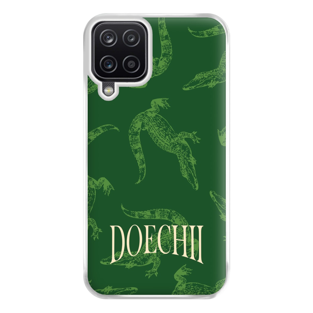 Alligator Pattern Phone Case for Galaxy A12