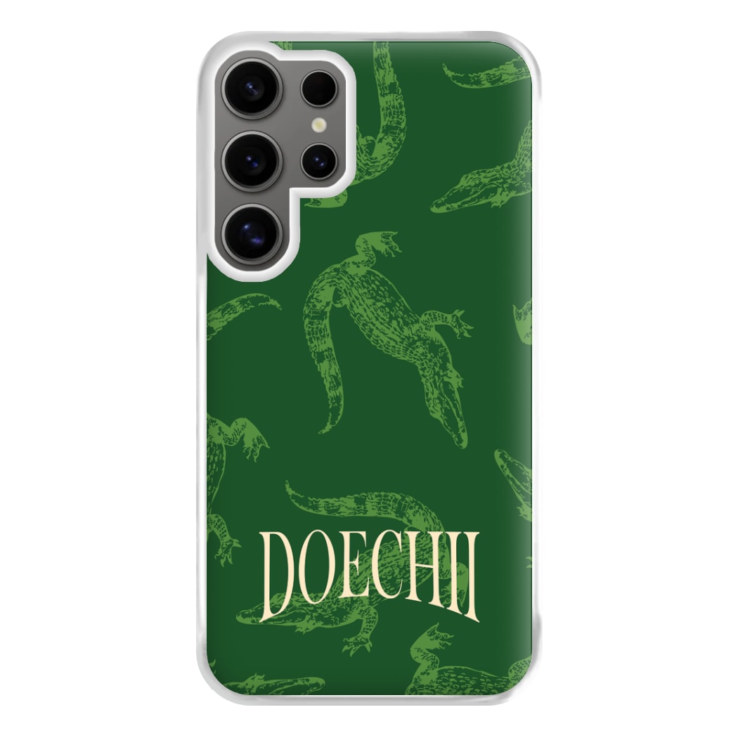 Alligator Pattern Phone Case for Galaxy S24 Ultra