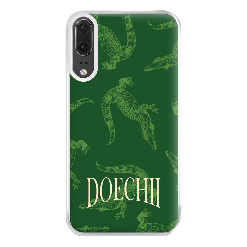 Alligator Pattern Phone Case for Huawei P20