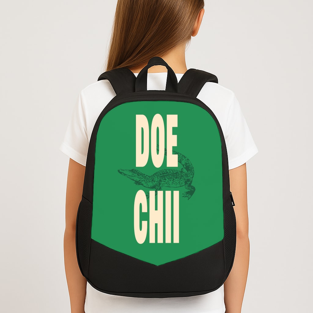 Rapper Alligator Print Backpack