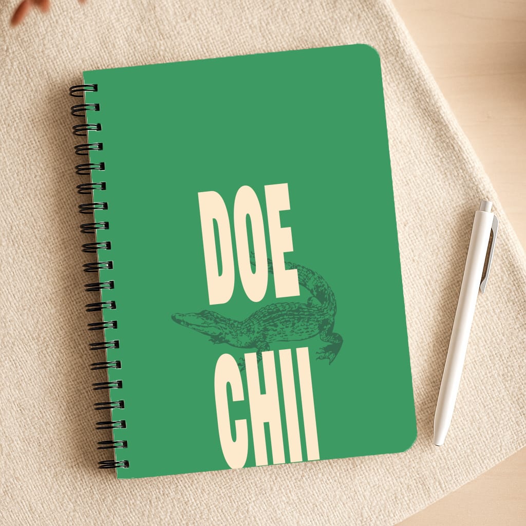 Rapper Alligator Print Notepad