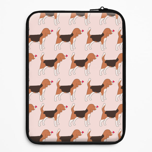 Love Beagle - Dog Pattern Universal Laptop Sleeve