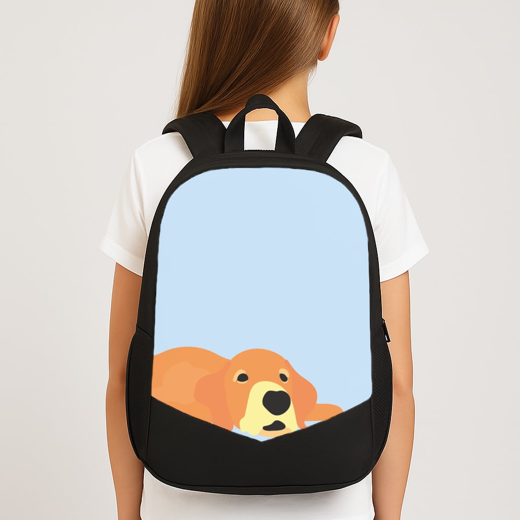 Laying and chilling - Dog Patterns Backpack
