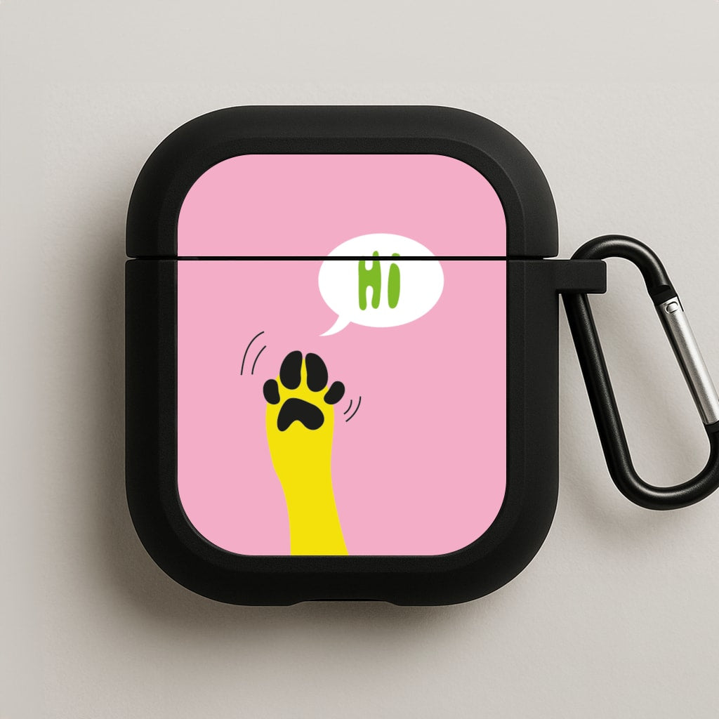 Hi - Dog Patterns AirPods Case