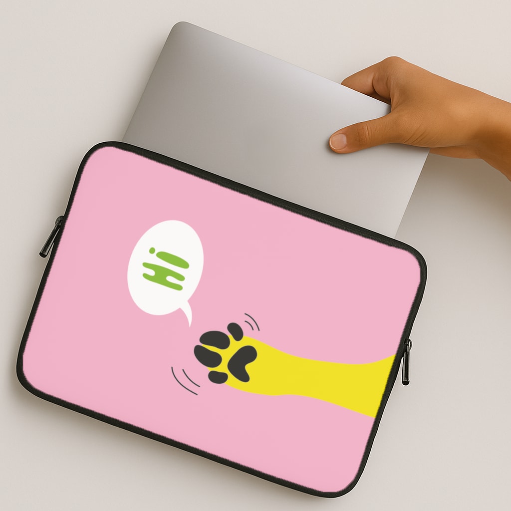 Hi - Dog Patterns MacBook Case