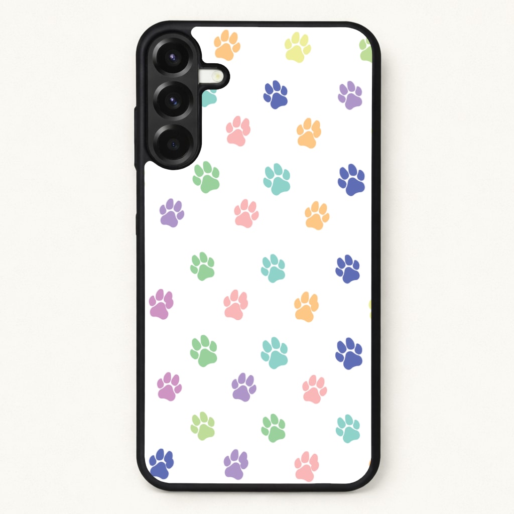Coloured patterns - Dog Patterns Phone Case for Galaxy A17