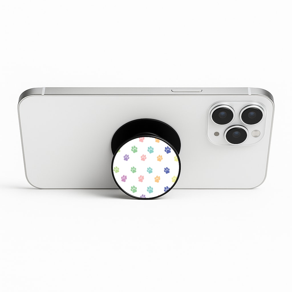 Coloured patterns - Dog Patterns Phone Stand