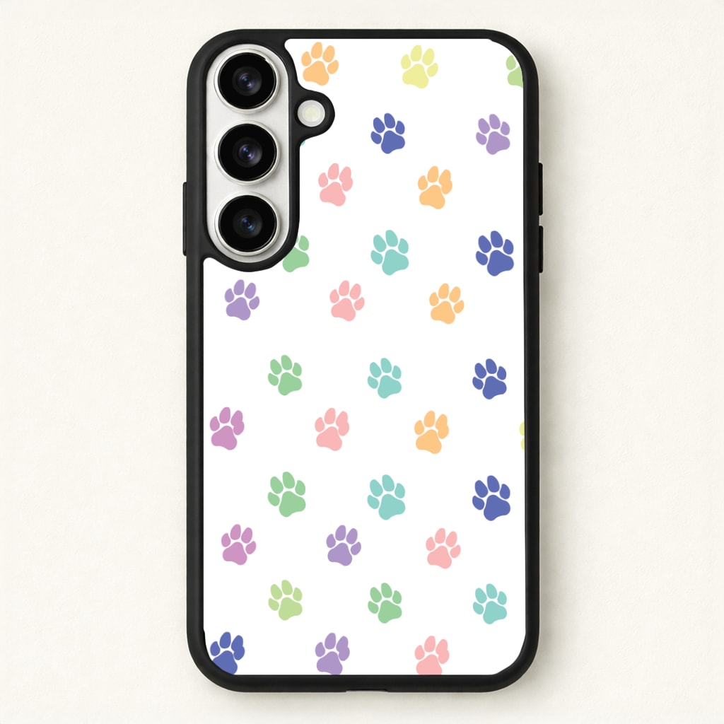 Coloured patterns - Dog Patterns Phone Case for Galaxy S26 Plus