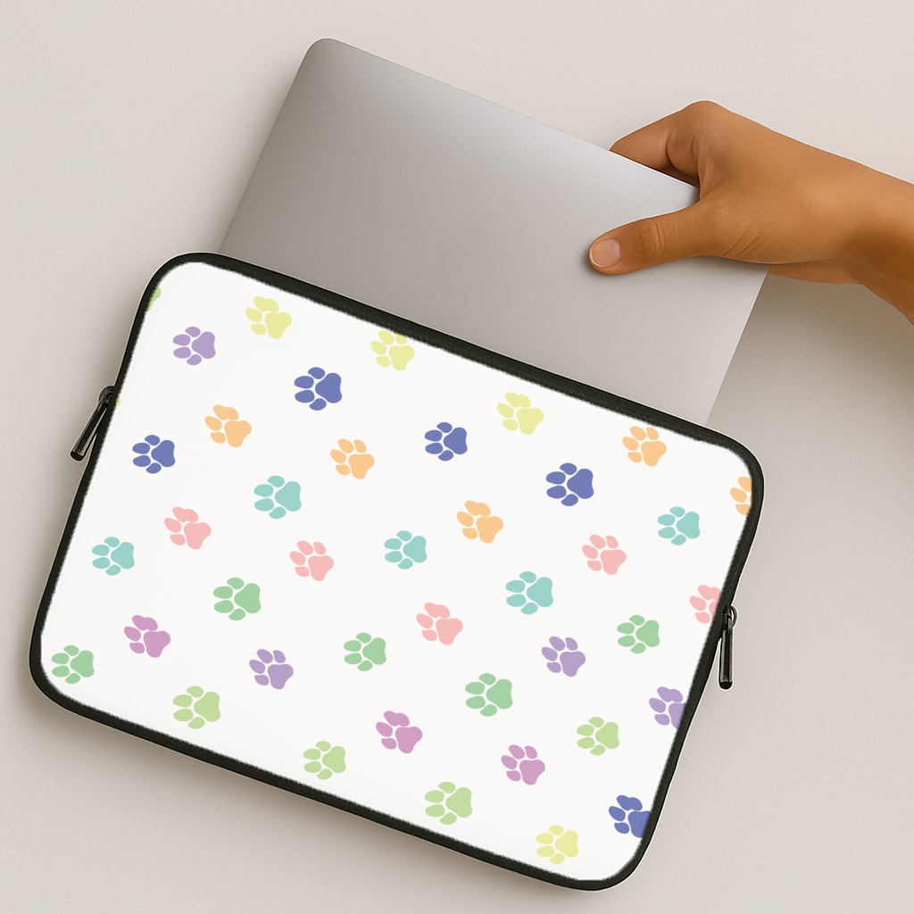 Coloured patterns - Dog Patterns MacBook Case