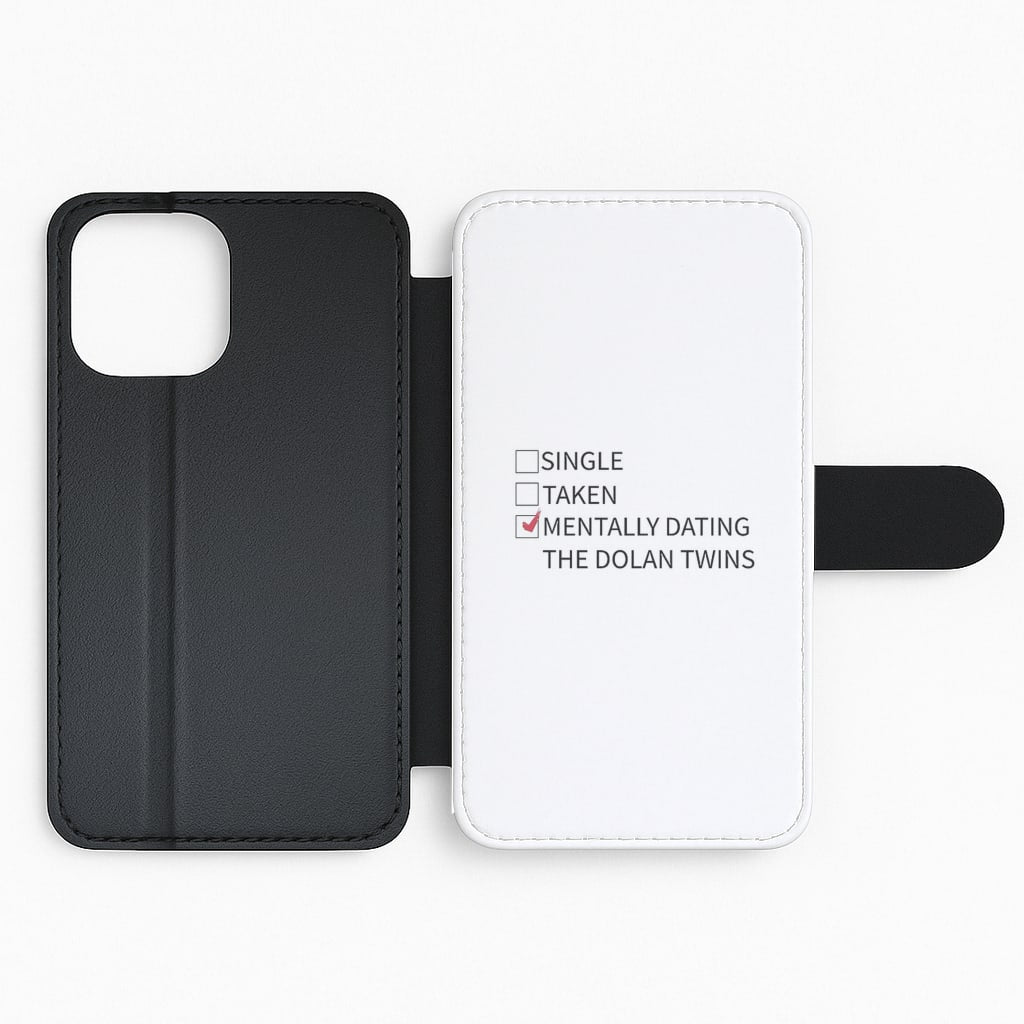 Mentally Dating The Dolan Twins Flip Wallet Phone Case