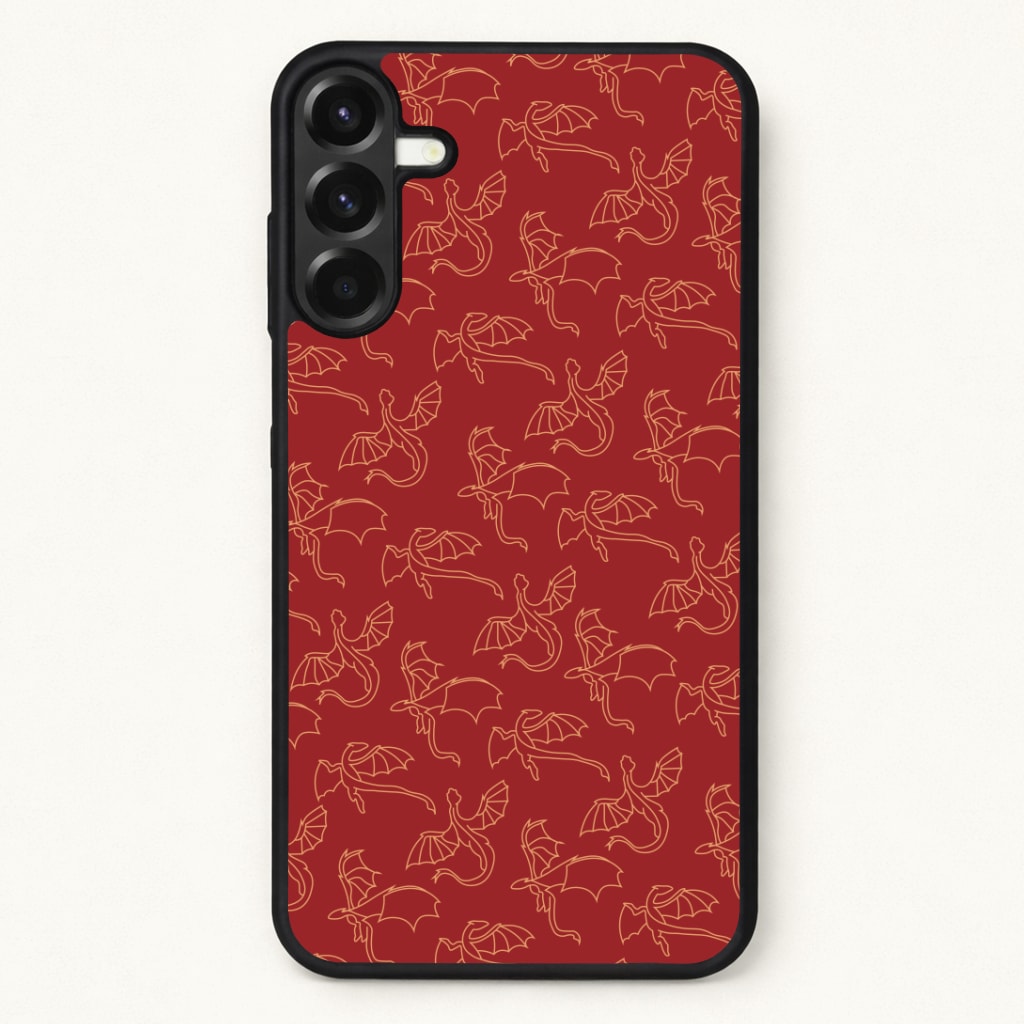 Flying Dragons - Dragon Patterns Phone Case for Galaxy A57