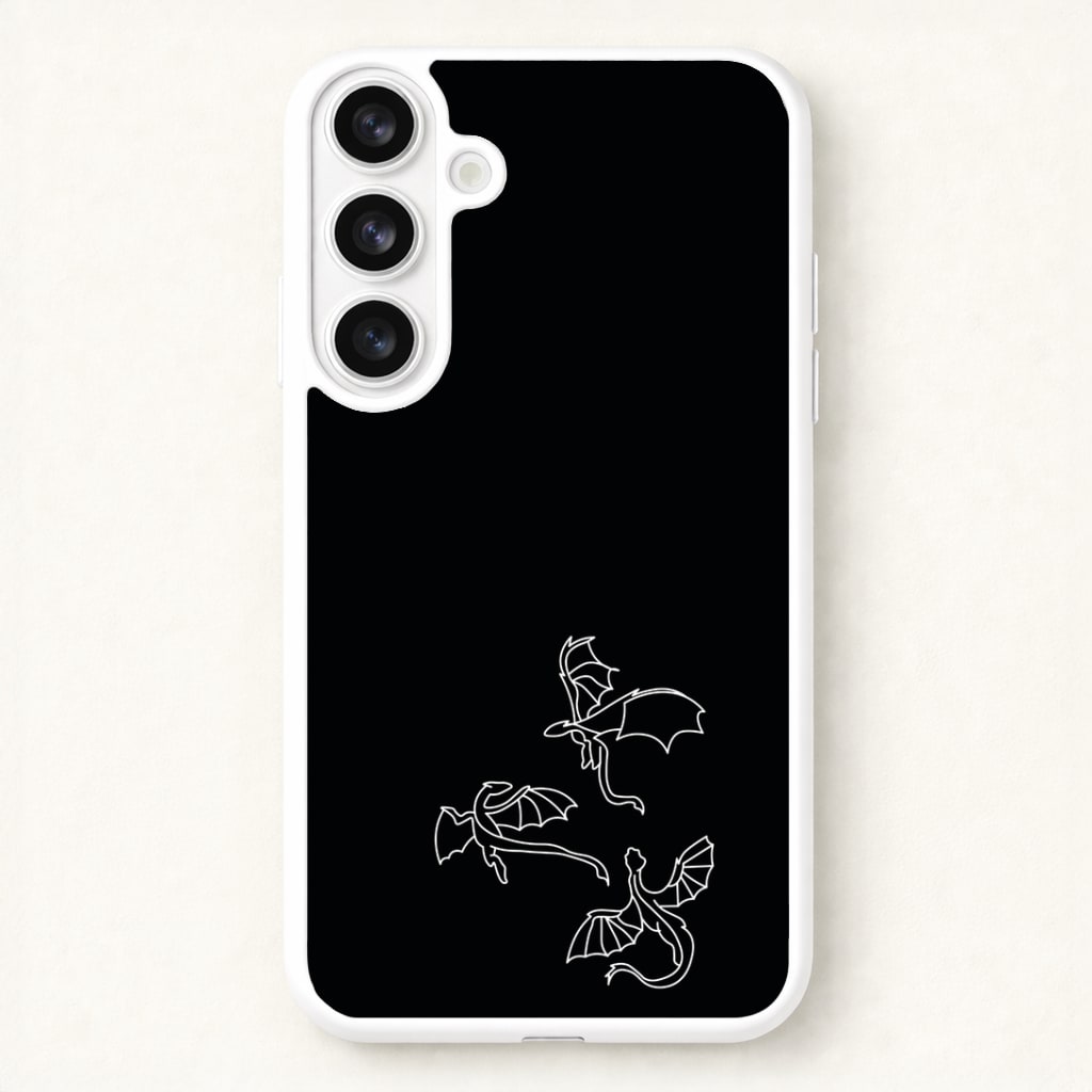 Three Dragons - Dragon Patterns Phone Case for Galaxy S26 Plus