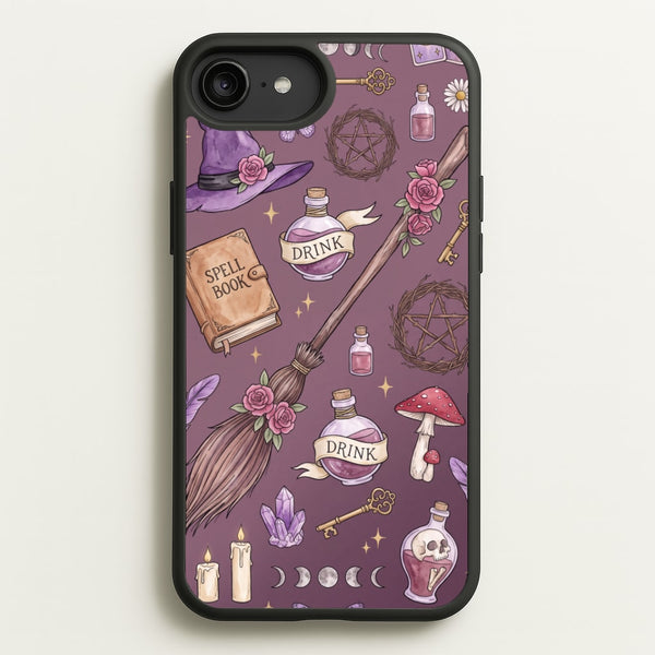 Dusty Violet Witchcraft Phone Case - iPhone 6 Plus / 7 Plus / 8 Plus / Standard