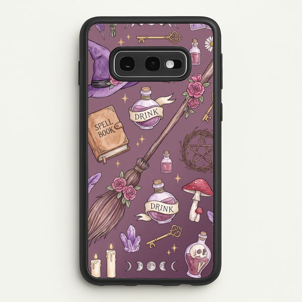 Dusty Violet Witchcraft Phone Case - Galaxy S10e / Standard