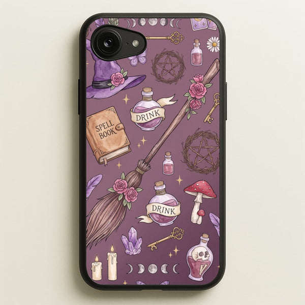 Dusty Violet Witchcraft Phone Case - iPhone 17e / Standard
