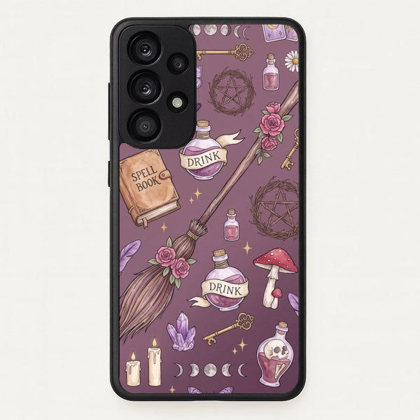 Dusty Violet Witchcraft Phone Case - Galaxy A53 / Standard