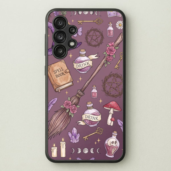Dusty Violet Witchcraft Phone Case - Galaxy A13 / Standard