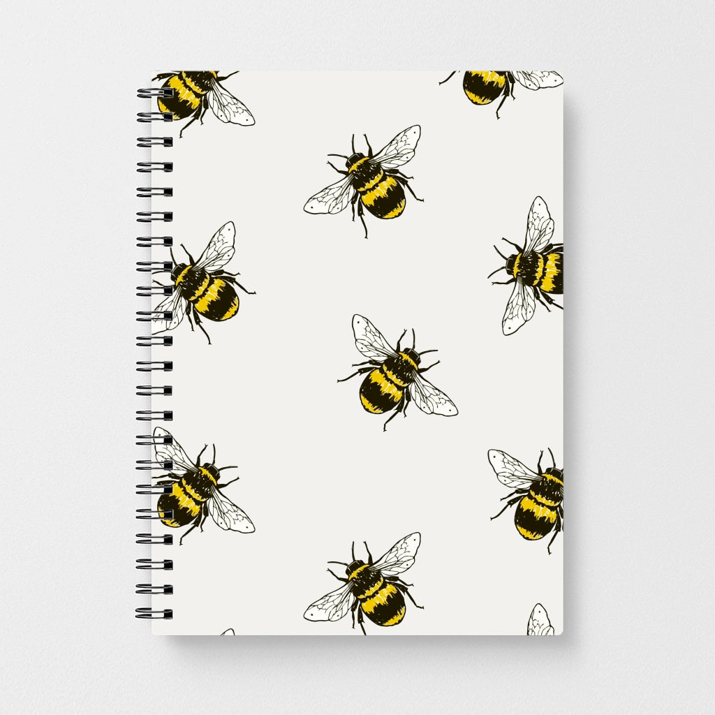 Bumblebee Pattern  Notebook