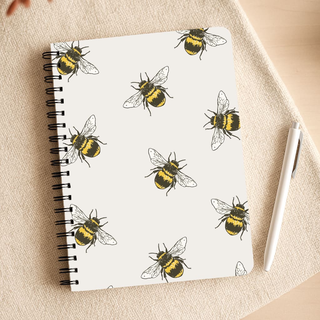 Bumblebee Pattern Notepad