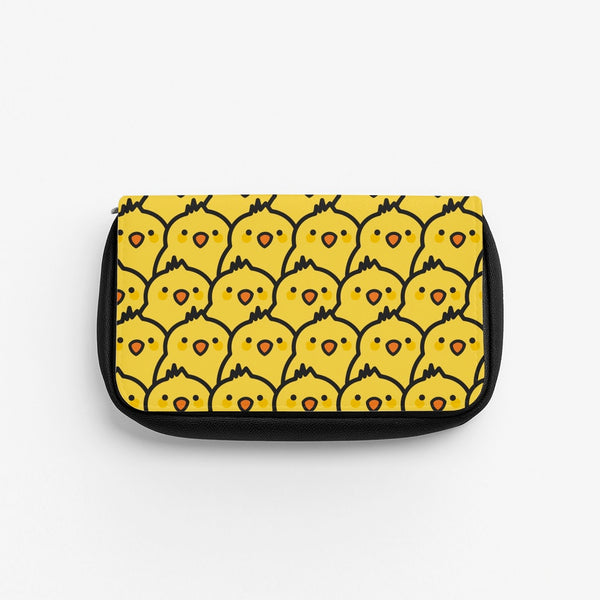 Chick Pattern Pencil Case