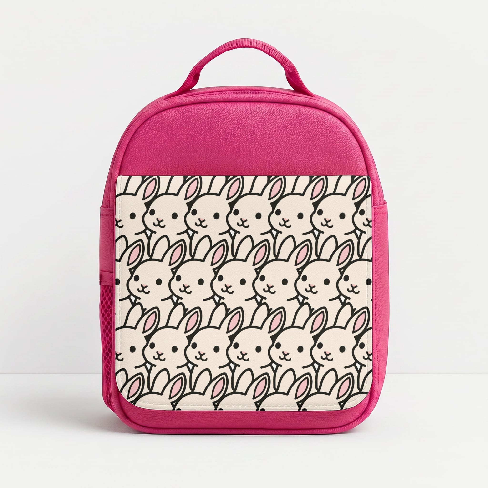 Bunny Rabbit Pattern Lunchbox - Pink