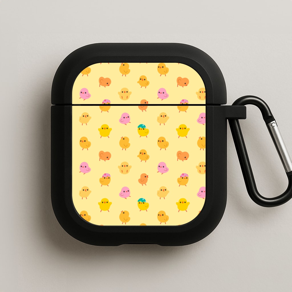 Cute Chick Pattern AirPods Case