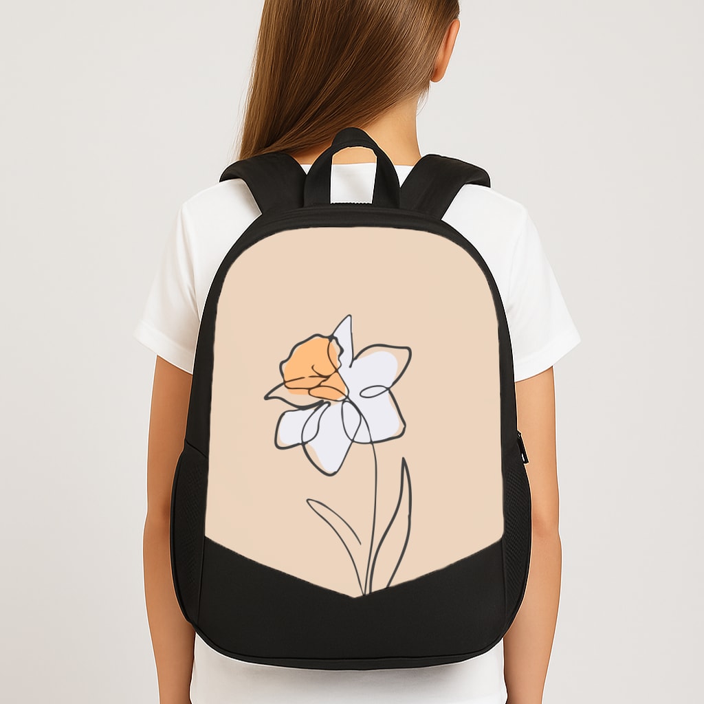 Spring Daffodil Large School Bag
