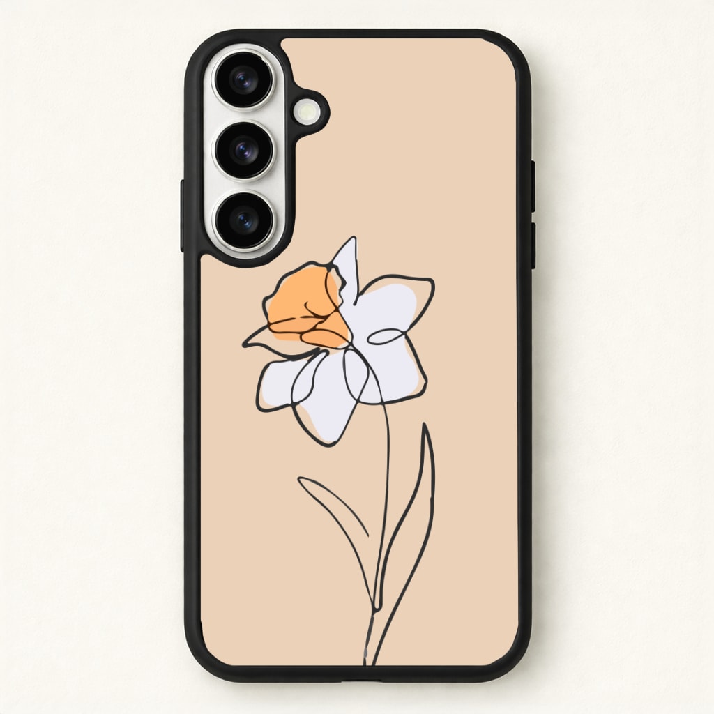 Spring Daffodil Phone Case for Galaxy S26