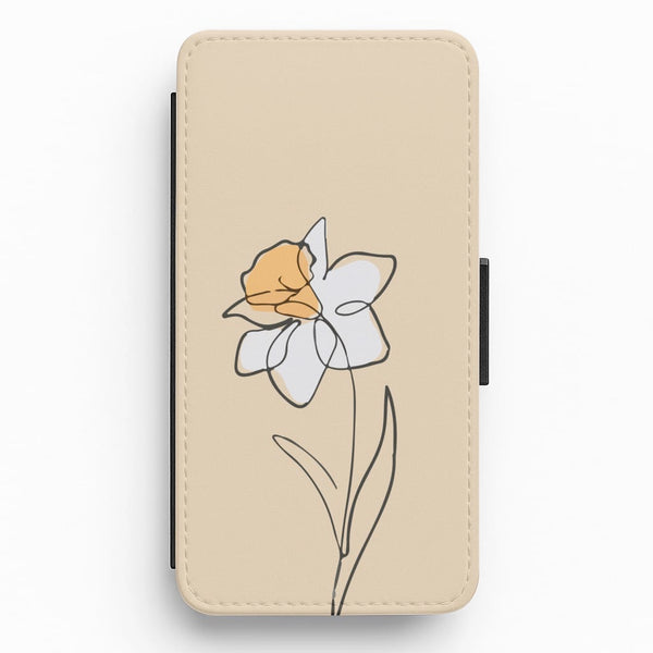 Spring Daffodil Flip / Wallet Phone Case