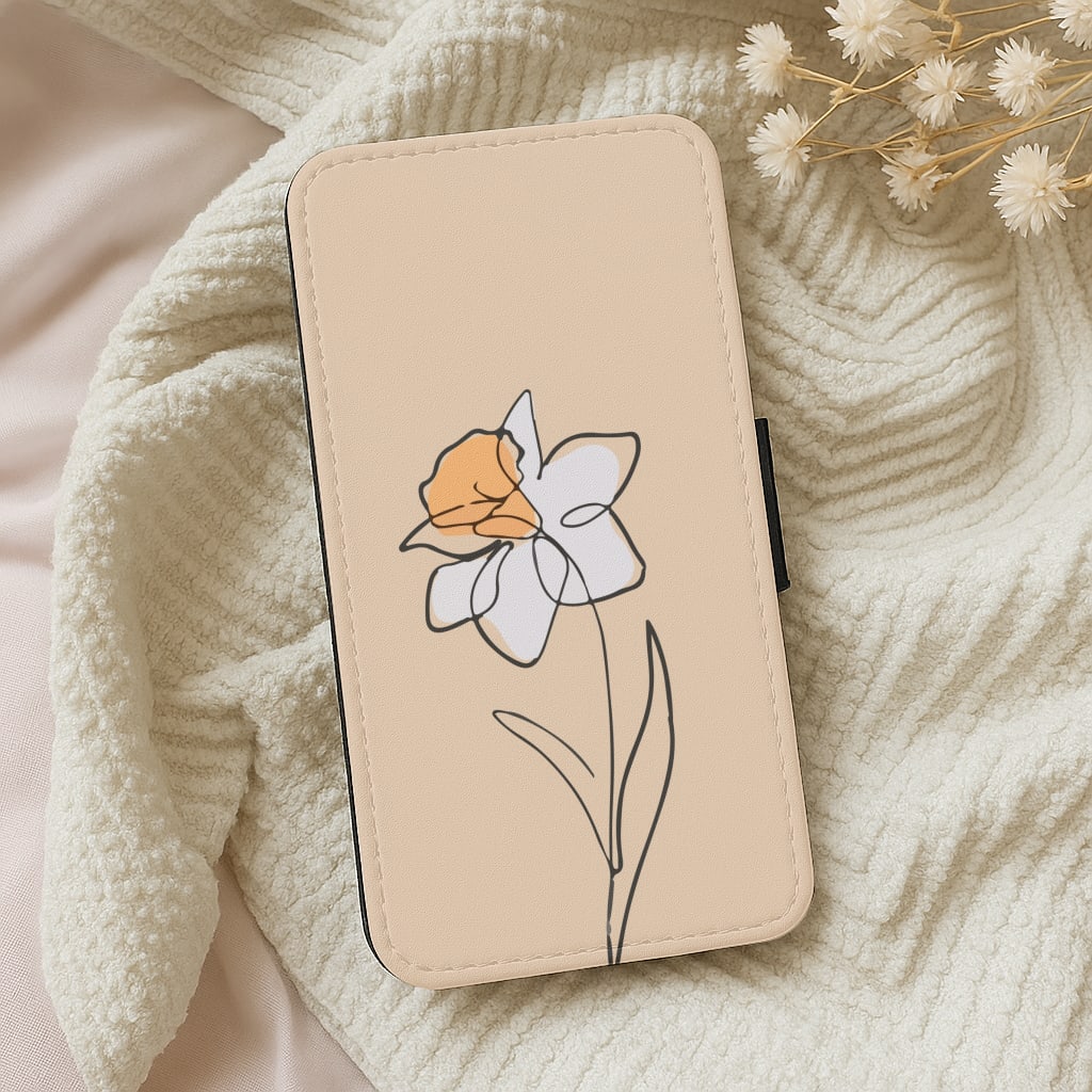 Spring Daffodil Wallet Phone Case