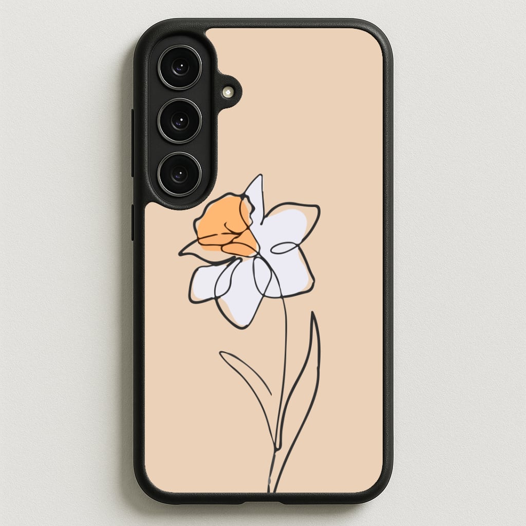 Spring Daffodil Phone Case for Galaxy S25FE