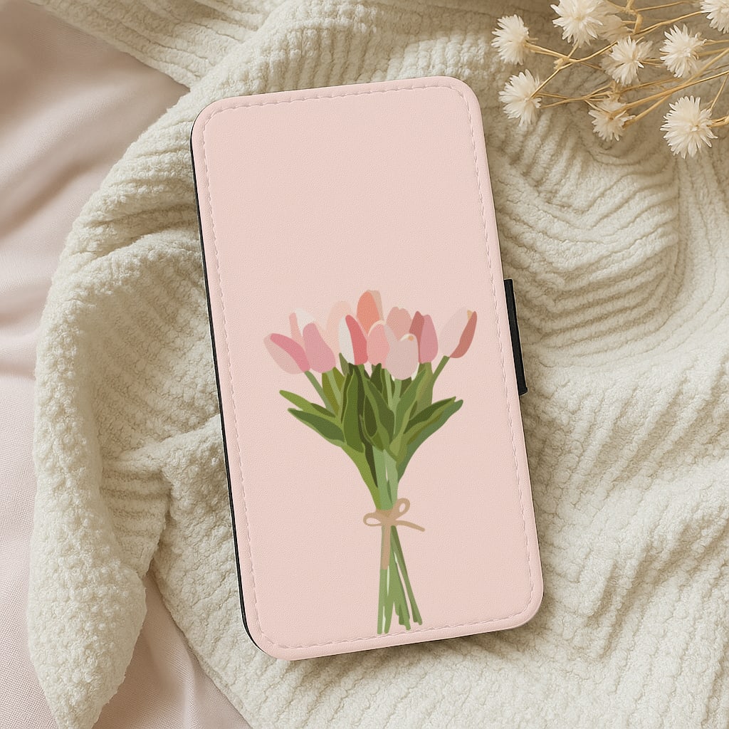 Spring Tulips Wallet Phone Case