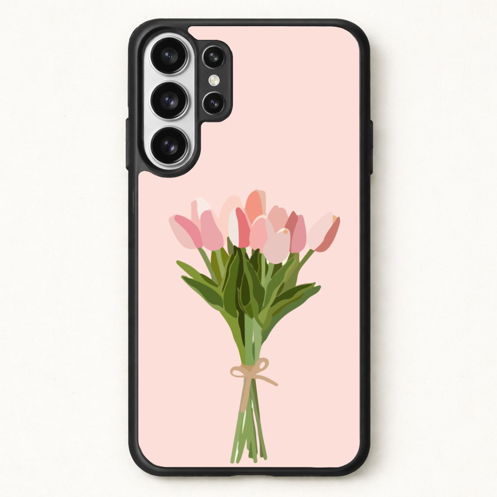 Spring Tulips Phone Case for Galaxy S26 Ultra