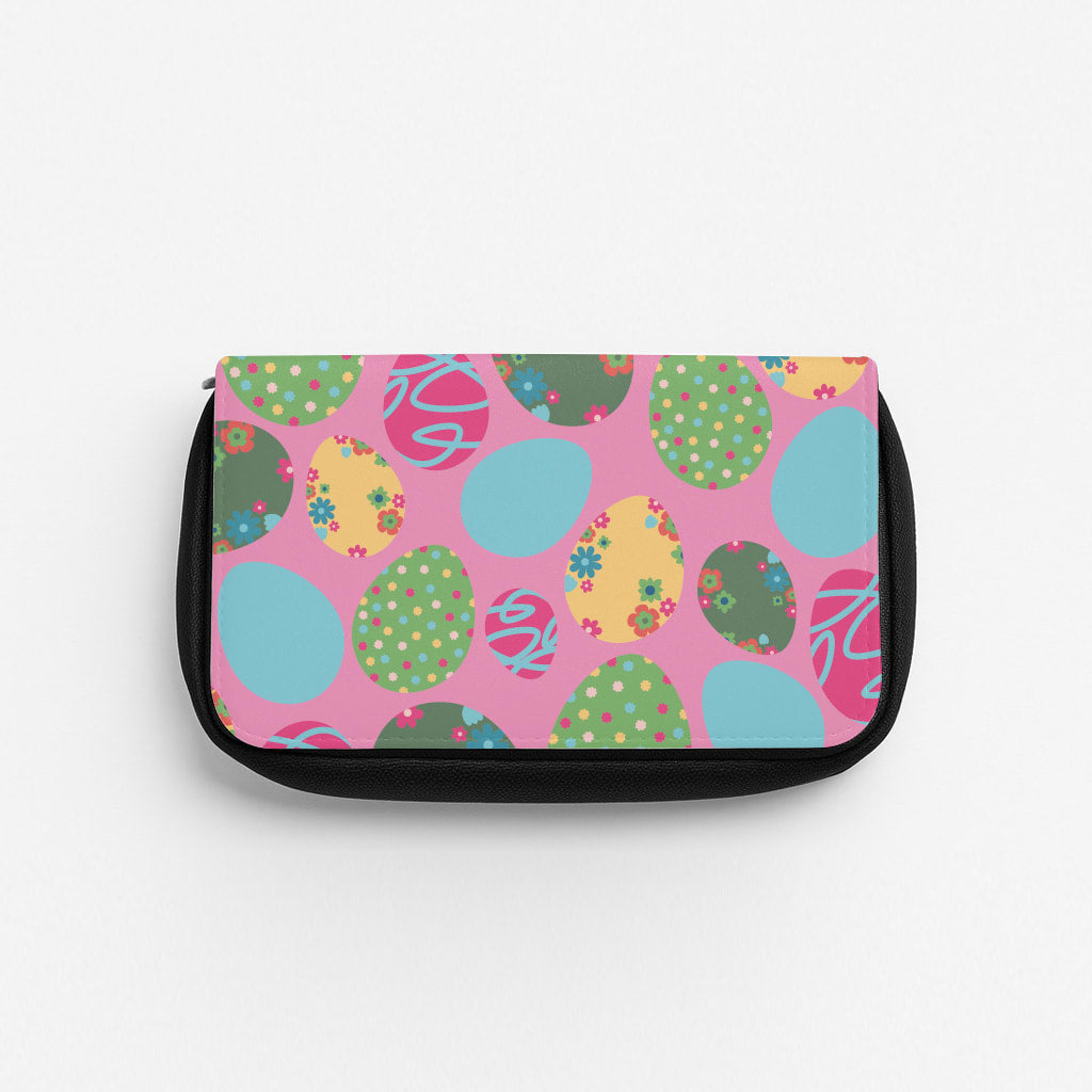 Pink Easter Eggs - Easter Patterns Pencil Case