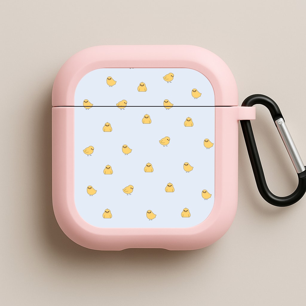 Chicks - Easter Patterns Pink AirPods Case