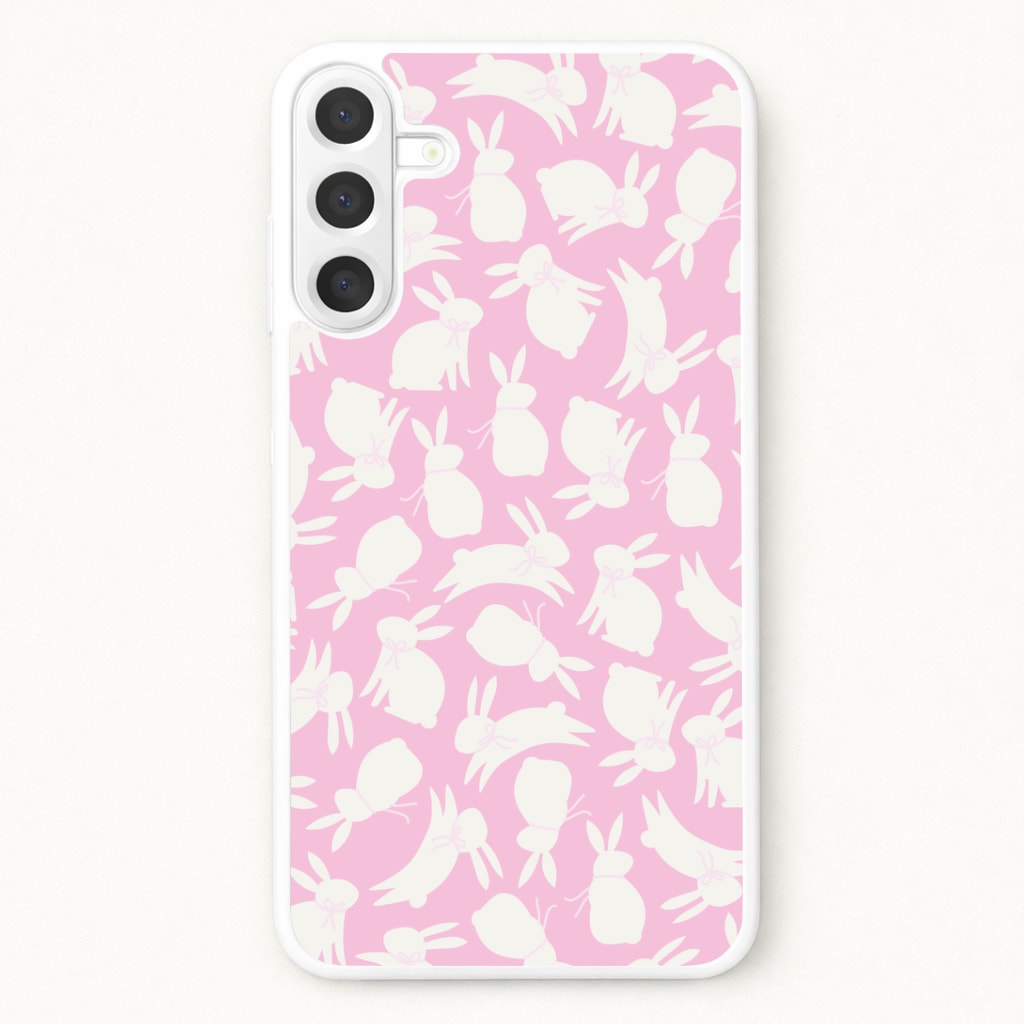 Bunnies And Bows - Easter Patterns Phone Case for Galaxy A57