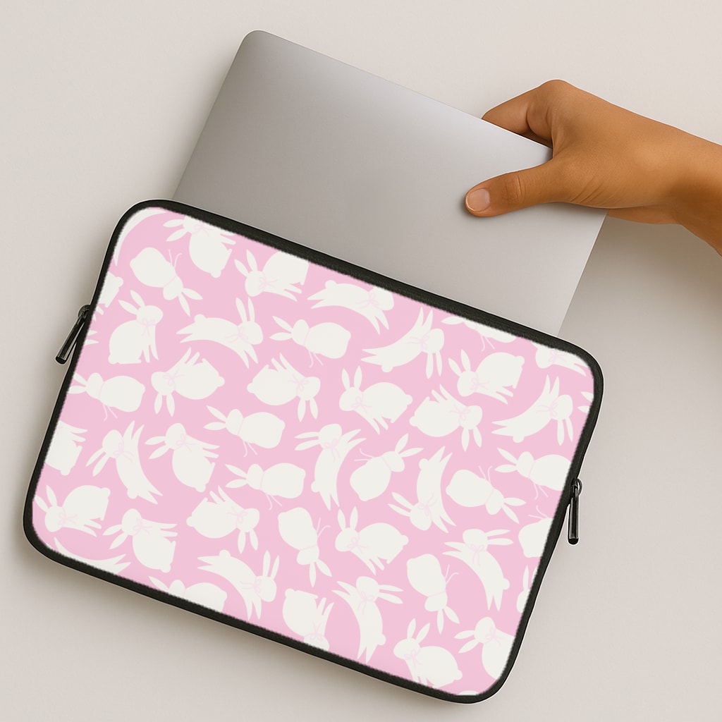 Bunnies And Bows - Easter Patterns MacBook Case