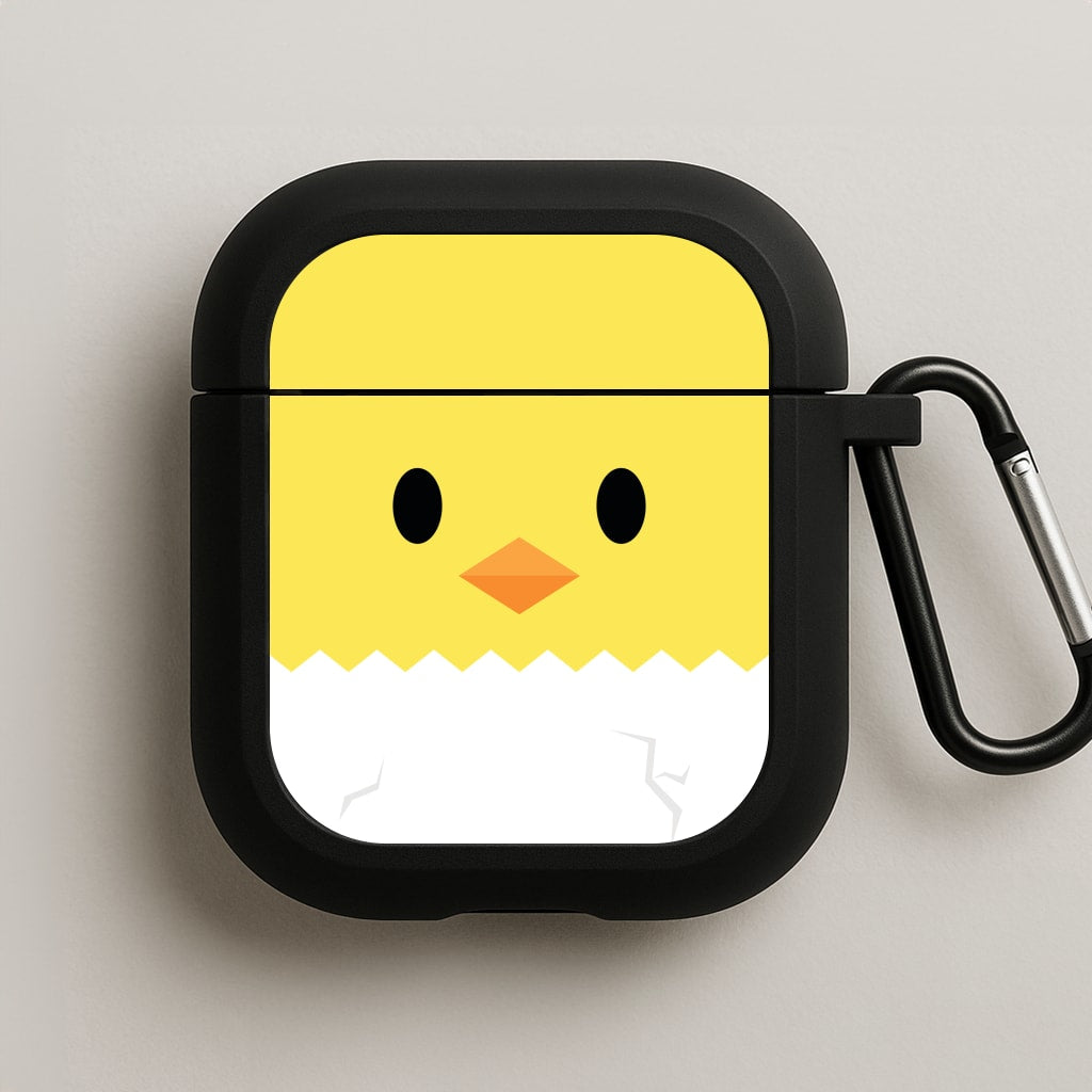 Yellow Chick AirPods Case