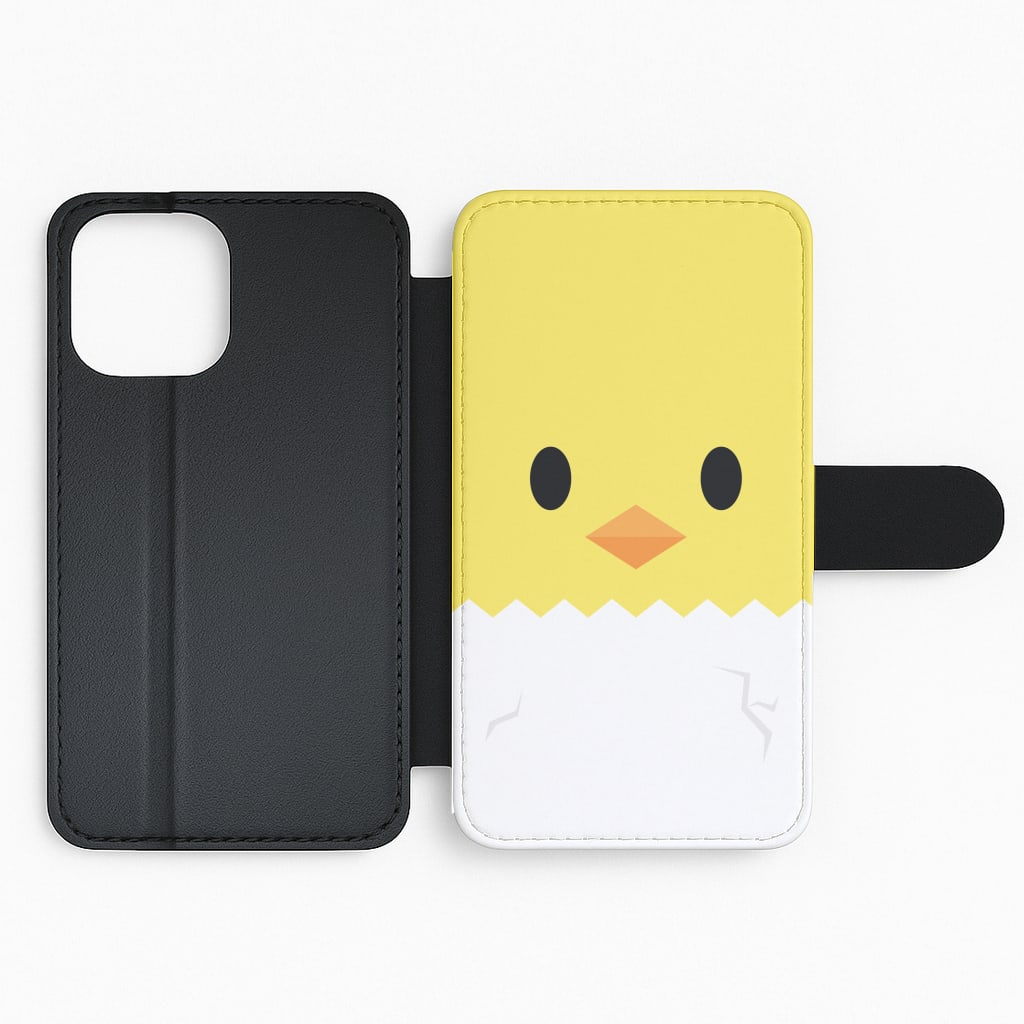Yellow Chick Flip Phone Case