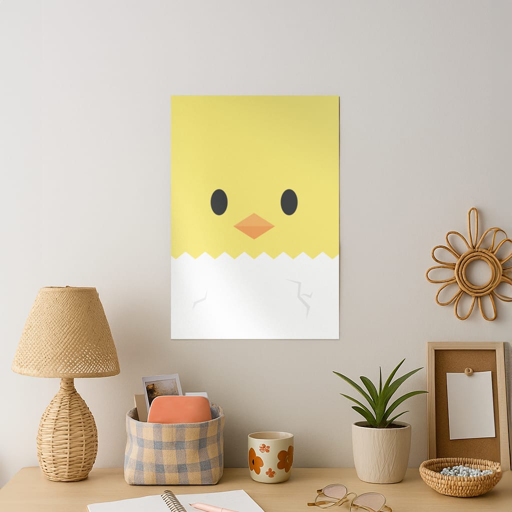 Yellow Chick Art Print