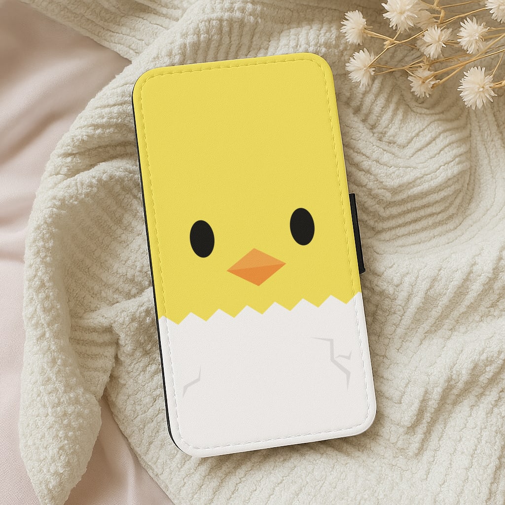 Yellow Chick Wallet Phone Case