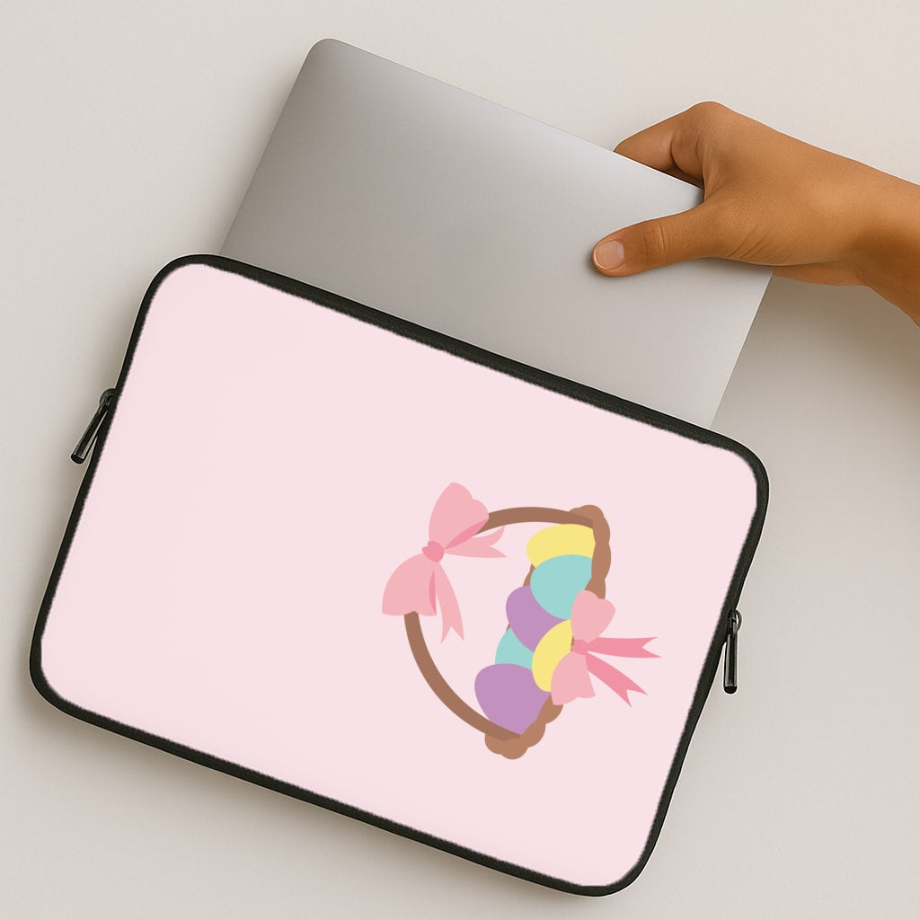 Pink Easter Basket MacBook Case