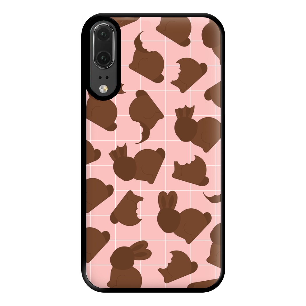 Chocolate Easter Bunny Pattern Phone Case for Huawei P20