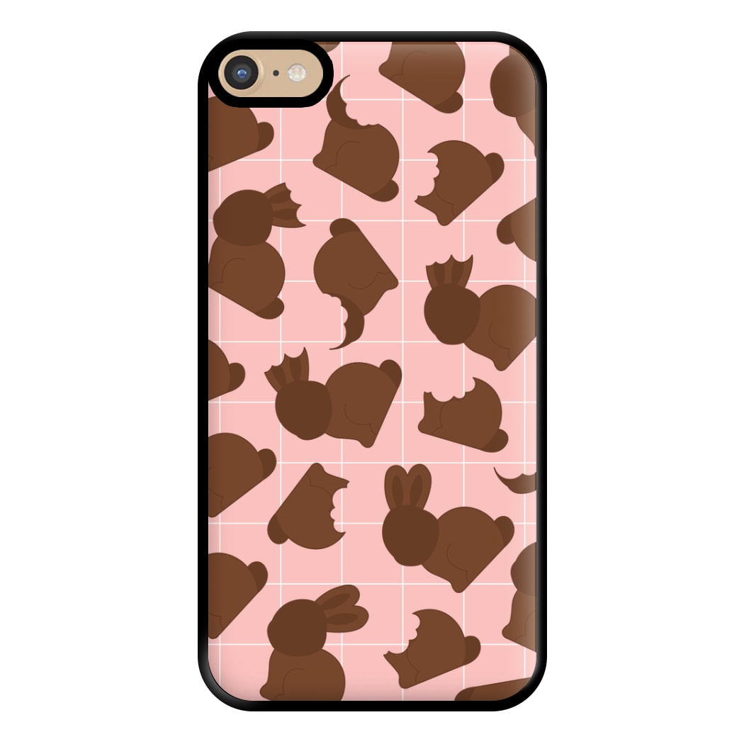 Chocolate Easter Bunny Pattern Phone Case for iPhone 6 Plus / 7 Plus / 8 Plus