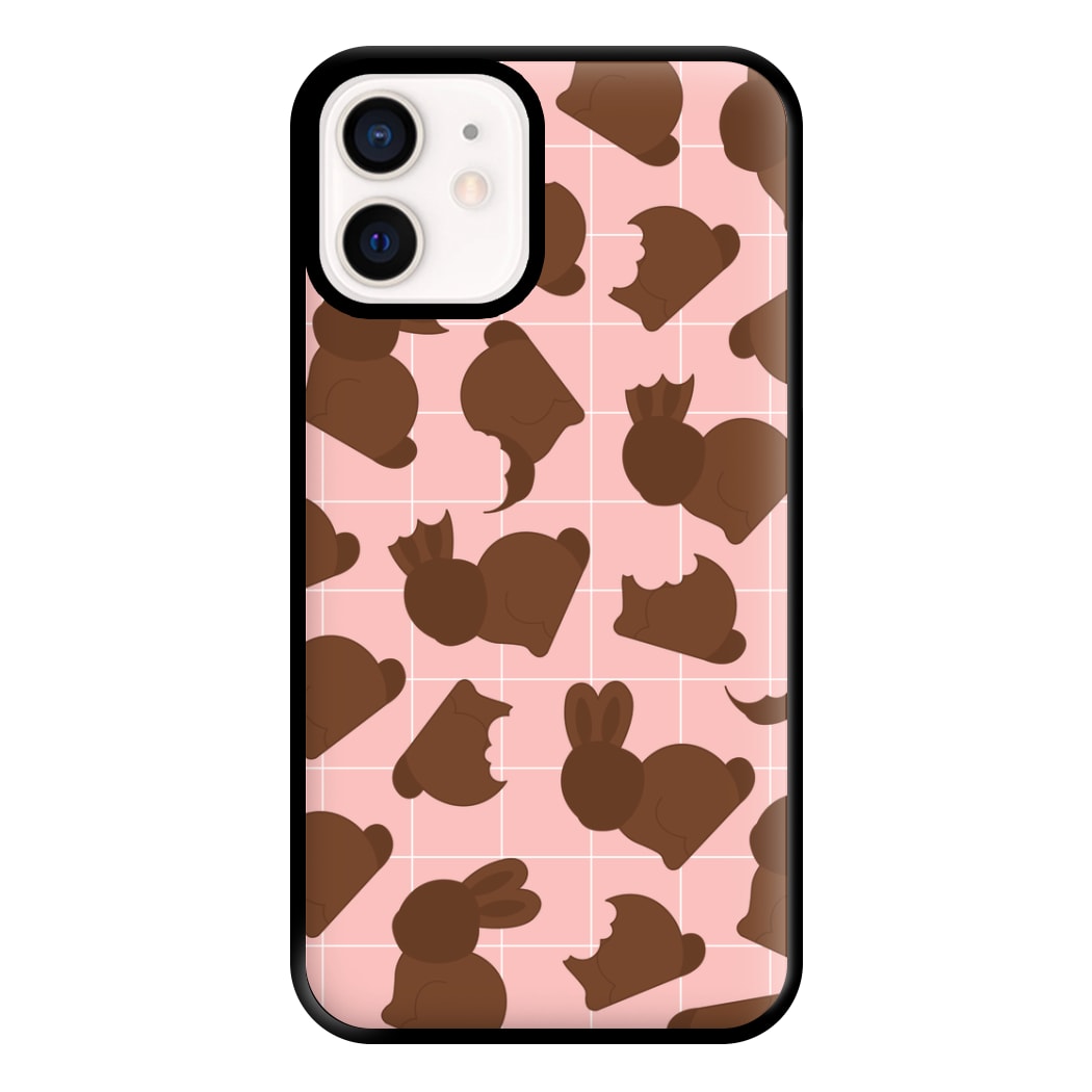 Chocolate Easter Bunny Pattern Phone Case for iPhone 12 Mini